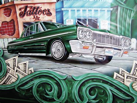 lowrider art drawings